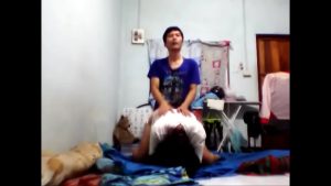 Quay lén em sinh viên chịch người yêu tại phòng trọ