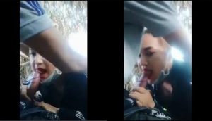 Em công nhân bú buồi trong quán cafe chòi