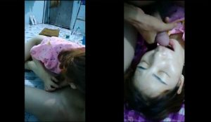 Chơi lồn sướng rút ra bắn vào mồm em