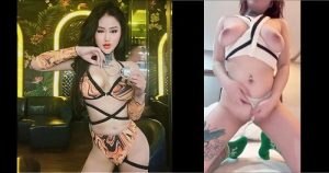 Bé gái xăm trổ nude